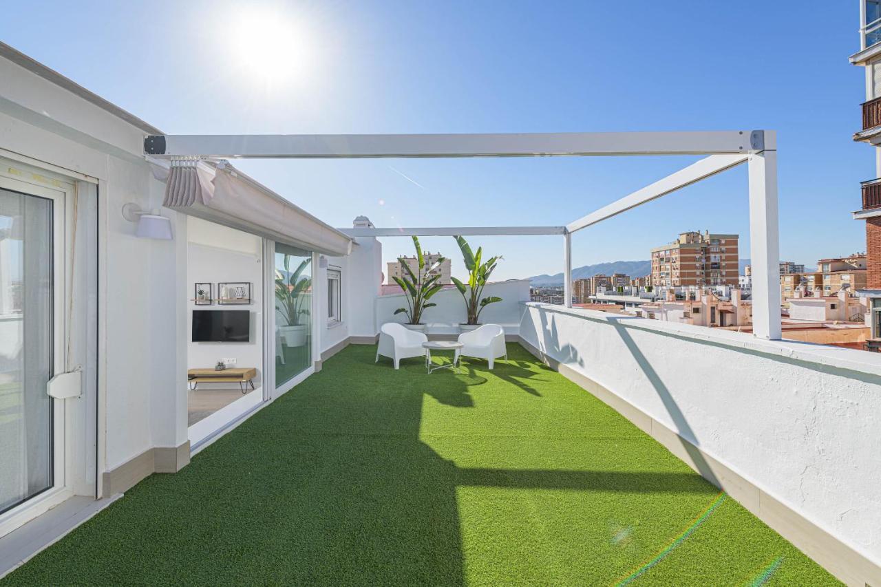 Wintowinrentals Exclusivo Atico Cerca De La Playa. Малага Екстериор снимка