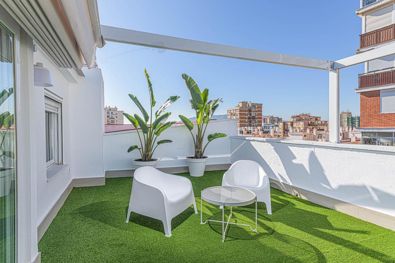 Wintowinrentals Exclusivo Atico Cerca De La Playa. Малага Екстериор снимка