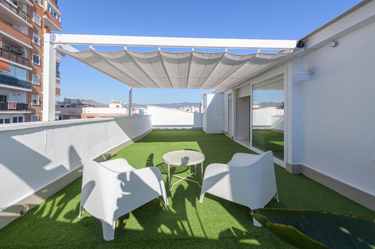 Wintowinrentals Exclusivo Atico Cerca De La Playa. Малага Екстериор снимка