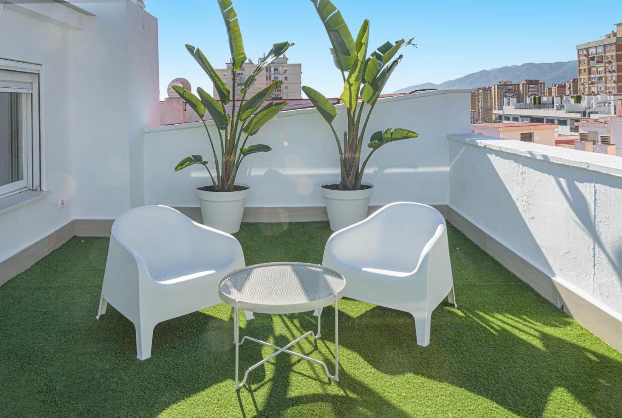 Wintowinrentals Exclusivo Atico Cerca De La Playa. Малага Екстериор снимка